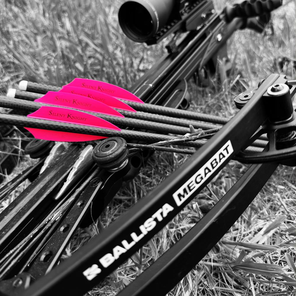 Flex-Fletch FHP-200 FLASH VANES – 36 Palette Compatte Per Caccia All'Arco – Flash Visivo