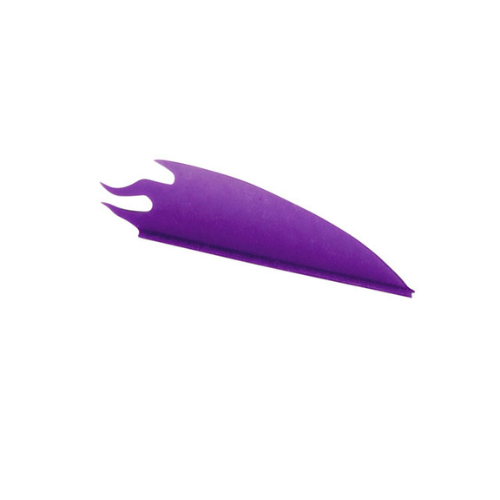 Flame_arrow_vane_for_archery_purple