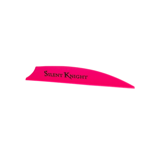 Silent Knight Best Hunting Arrow Vane Flo Red