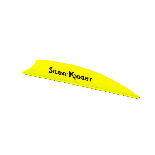 Flo Yellow Silent Knight Arrow Vane