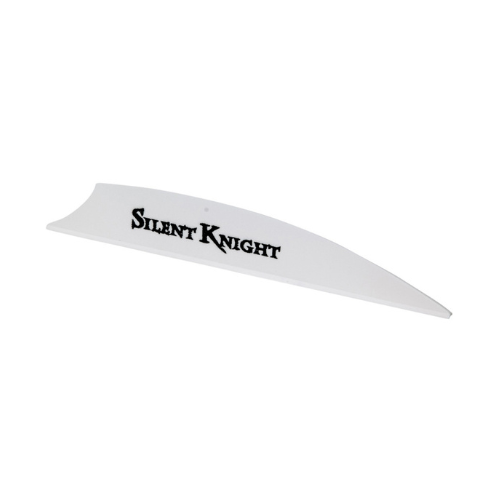 Silent Knight Hunting Arrow Vane White