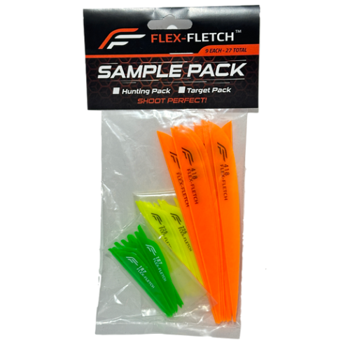 Target Arrow Vanes | Sampler Pack – Flex-Fletch