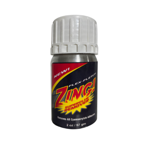 zing arrow vane glue remover