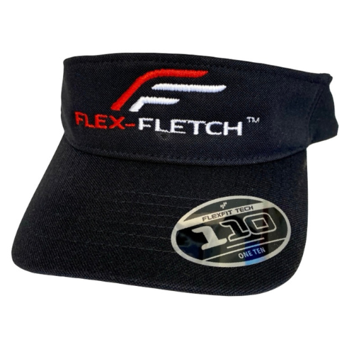 flex-fletch visor color black
