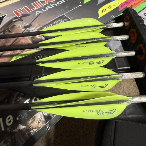 FFP-360 Glow Vane | Glow In The Dark Archery Vane
