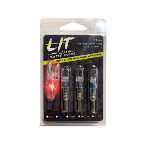long lasting lighted arrow nock size .166