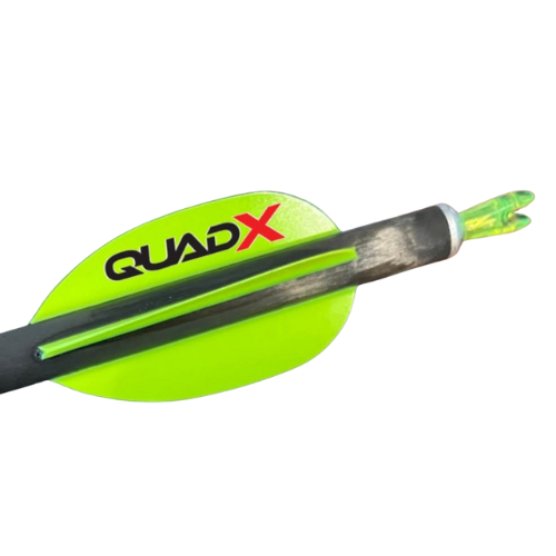 quad x arrow fletching for four fletch arrows